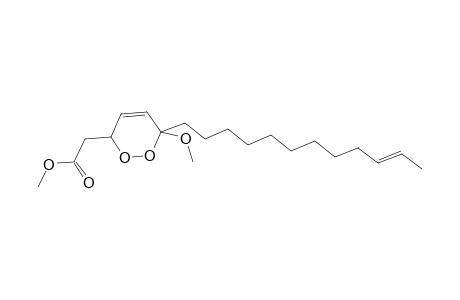 1,2-Dioxin-3-acetic acid, 6-(10-dodecenyl)-3,6-dihydro-6-methoxy-, methyl ester, [3.alpha.,6.alpha.,6(E)]-