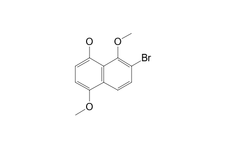 7-Bromo-4,8-dimethoxy-1-naphthol