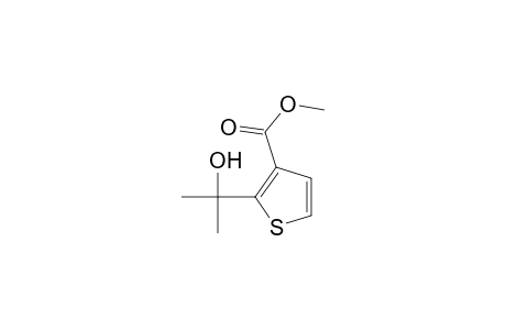 3-Thiophenecarboxylic acid, 2-(1-hydroxy-1-methylethyl)-, methyl ester