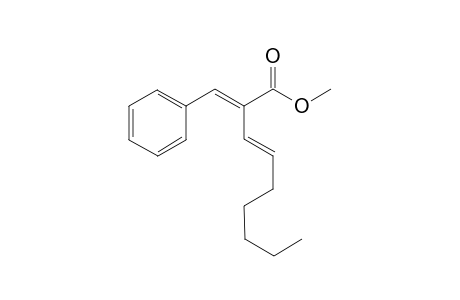 Methyl (E)-2-((E)-benzylidene)non-3-enoate