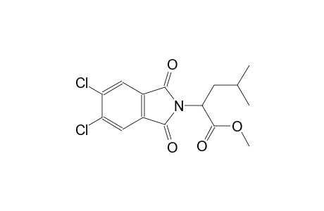 1H-isoindole-2-acetic acid, 5,6-dichloro-2,3-dihydro-alpha-(2-methylpropyl)-1,3-dioxo-, methyl ester