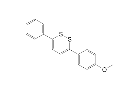 3-(p-Methoxyphenyl)-6-phenyl-1,2-dithiine