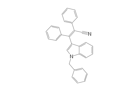 (z)-3-(1-Benzyl-3-indolyl)-2,3-diphenyl-2-propenenitrile