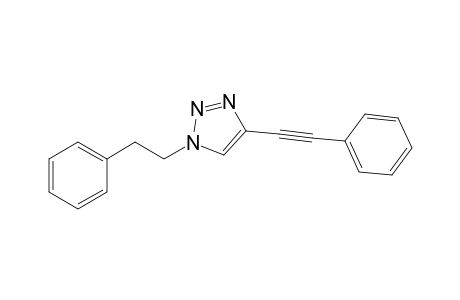 4-(Phenylethynyl)-1-(2-phenylethyl)-1H-1,2,3-triazole