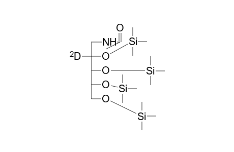 Pentit-2-D1, 1-acetamido-2-desoxy-tetrakis-O-(trimethylsilyl)-