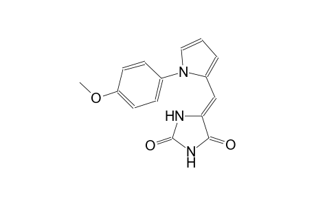(5Z)-5-{[1-(4-methoxyphenyl)-1H-pyrrol-2-yl]methylene}-2,4-imidazolidinedione