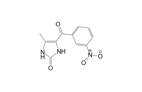 2H-imidazol-2-one, 1,3-dihydro-4-methyl-5-(3-nitrobenzoyl)-