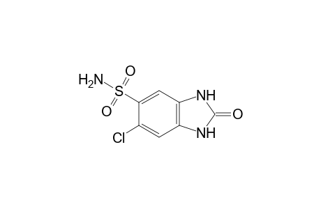 6-chlroo-2-hydroxy-5-benzimidazolesulfonamide
