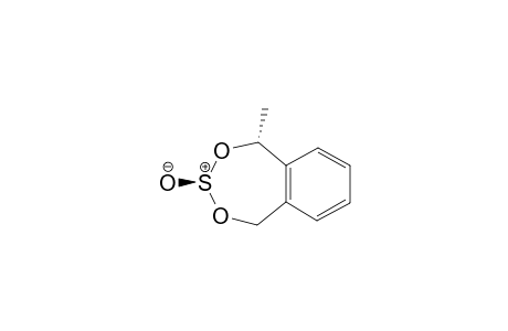 CIS-4-METHYL-5,6-BENZO-2-OXO-1,3,2-DIOXATHIEPIN;(CONFORMER-1)