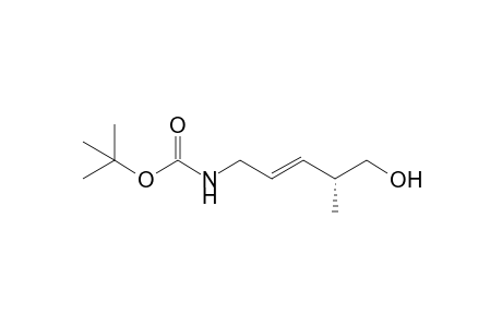 [(E)-(R,S)-(4-methyl-5-hydroxypent-2-enyl]carbamic acid t-butyl ester