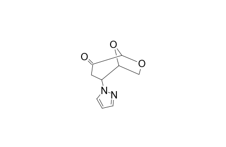 2-(1-Pyrazolyl)-6,8-dioxabicyclo[3.2.1]octan-4-one