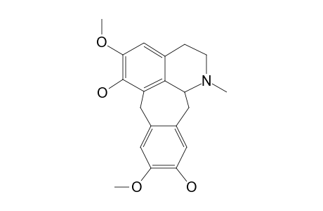 Benzocycloheptano[2,3,4-I,J]isoquinoline, 4,5,6,6A-tetrahydro-1,9-dihydroxy-2,10-dimethoxy-5-methyl-