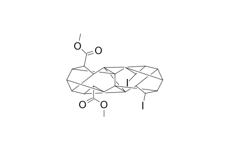 Dimethyl anti-14,anti-19-diiodoundecacyclo[9.9.0.0(1,5).0(2,18).0(3,7).0(6,10).0(8,12).0(11,15).0(13,17).0(16,20)]icosane-syn-4,syn-9-dicarboxylate