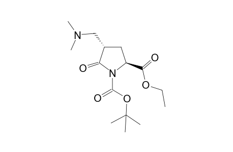 Ethyl (2S,4S)-1-tert-Butoxycarbonyl-4-(dimethylaminomethyl)pyroglutamate