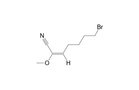 (E)-7-BROMO-2-METHOXY-2-HEPTENENITRILE
