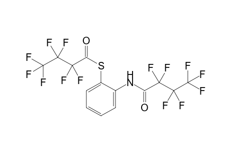 S-2-(2,2,3,3,4,4,4-heptafluorobutanamido)phenyl 2,2,3,3,4,4,4-heptafluorobutanethioate