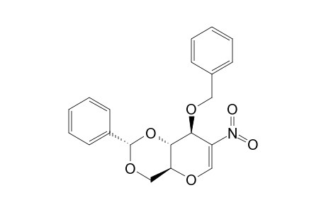 1,5-ANHYDRO-3-O-BENZYL-4,6-O-BENZYLIDENE-2-DEOXY-2-NITRO-D-ARABINO-HEX-1-ENITOL