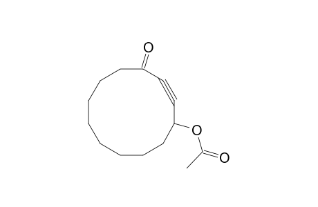 4-Acetoxy-2-cyclododecyn-1-one