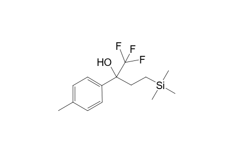1,1,1-Trifluoro-2-(p-tolyl)-4-(trimethylsilyl)butan-2-ol