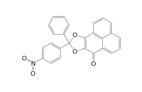 7H-Phenaleno[1,2-d][1,3]dioxol-7-one, 9-(4-nitrophenyl)-9-phenyl-