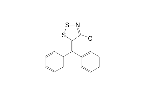 4-Chloranyl-5-(diphenylmethylidene)-1,2,3-dithiazole