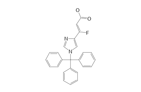 (Z)-3-FLUORO-3-(1-TRITYL-1H-IMIDAZOL-4-YL)-ACRYLIC-ACID