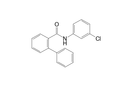 N-(3-Chlorophenyl)-[1,1'-biphenyl]-2-carboxamide