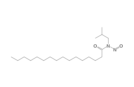 Hexadecanamide, N-(2-methylpropyl)-N-nitroso-