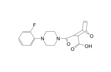 3-{[4-(2-fluorophenyl)-1-piperazinyl]carbonyl}-7-oxabicyclo[2.2.1]hept-5-ene-2-carboxylic acid