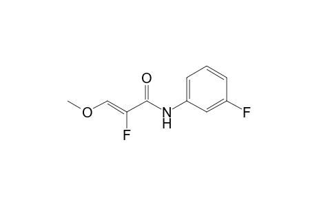 (Z)-2,3'-Difluoro-3-methoxyprop-2-enanilide