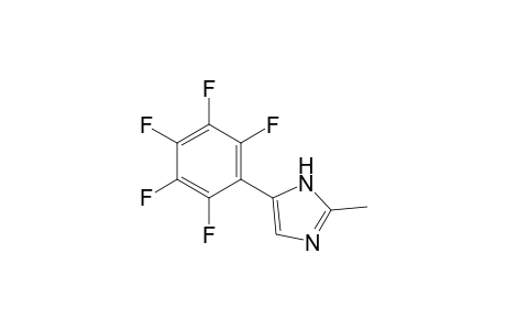 4-Methyl-2-pentafluorophenylimidazole