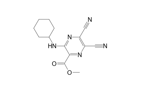Methyl 5,6-Dicyano-3-(cyclohexylamino)pyrazine-2-carboxylate