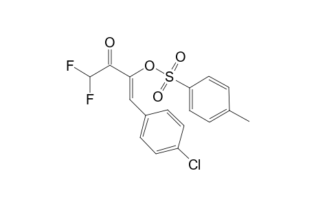 (Z)-1,1-Difluoro-4-(4-chlorophenyl)-3-(tosyloxy)but-3-en-2-one