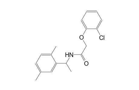 2-(2-chlorophenoxy)-N-[1-(2,5-dimethylphenyl)ethyl]acetamide