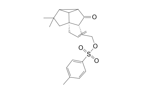 (1RS,2SR,4SR,5RS,8SR)-7,7-Dimethyl-5-(2-propen-1-yl)-4-[2-(p-tosyloxy)ethyl]tricyclo[3.3.0.0(2,8)]octane-3-one