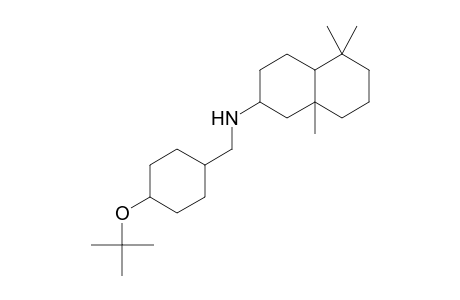 2-Naphthalenamine, N-[[4-(1,1-dimethylethoxy)cyclohexyl]methyl]decahydro-5,5,8a-trimethyl-