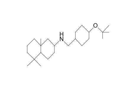 2-Naphthalenamine, N-[[4-(1,1-dimethylethoxy)cyclohexyl]methyl]decahydro-5,5,8a-trimethyl-