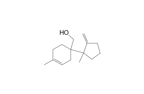 4-Methyl-1-(hydroxymethyl)-1-(1-methyl-2-methylene-cyclopentyl)-3-cyclohexene