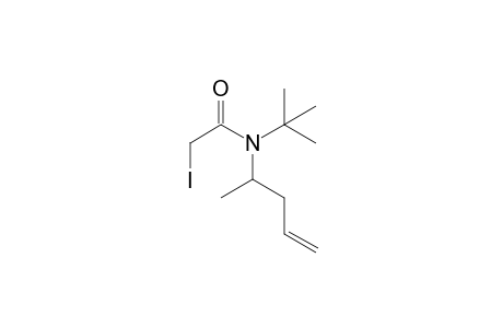 N-tert-Butyl-2-iodo-N-(pent-4-en-2-yl)acetamide