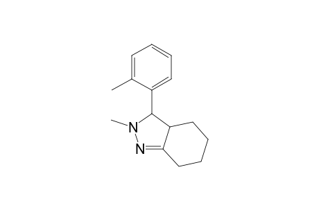 2-Methyl-3-(o-methylphenyl)-3,3a,4,5,6,7-hexahydro-2H-indazole