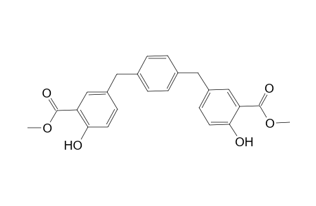p-Xylylenebis[4-hydroxy-3-(methoxycarbonyl)benzene] Dimethyl Ester of 5