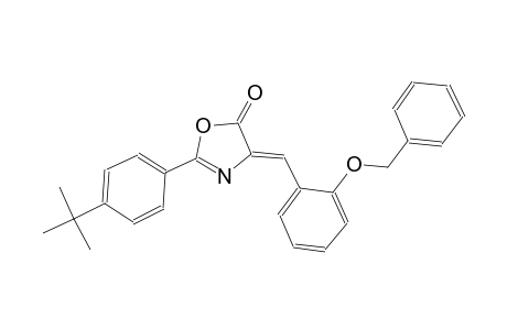 5(4H)-oxazolone, 2-[4-(1,1-dimethylethyl)phenyl]-4-[[2-(phenylmethoxy)phenyl]methylene]-, (4Z)-