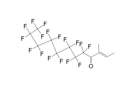 1-(E)-(1-methyl-1-propenyl)perfluorononanone