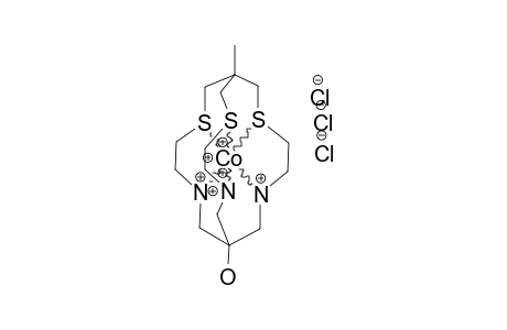 8-HYDROXY-1-METHYL-3,13,16-TRITHIA-6,10,19-TRIAZABICYClO-[6.6.6]-ICOSANE-COBALT-(III)-TRICHLORIDE