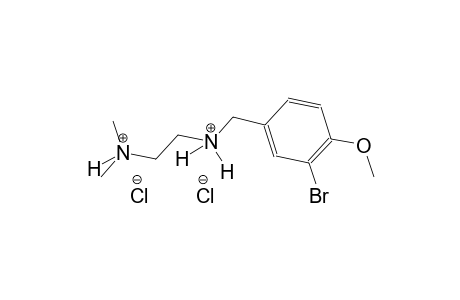 N~1~-(3-bromo-4-methoxybenzyl)-N~2~,N~2~-dimethyl-1,2-ethanediaminium dichloride