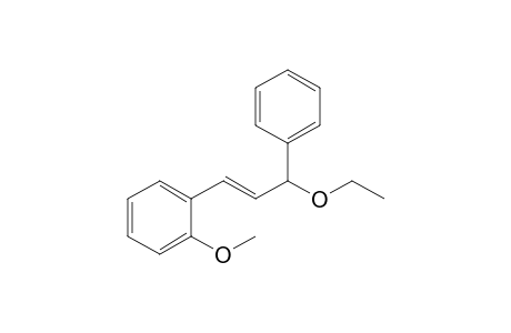 3-Ethoxy-1-(2-methoxyphenyl)-3-phenylprop-1-ene