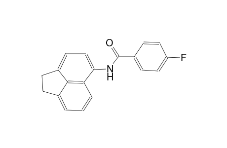 N-(1,2-dihydro-5-acenaphthylenyl)-4-fluorobenzamide