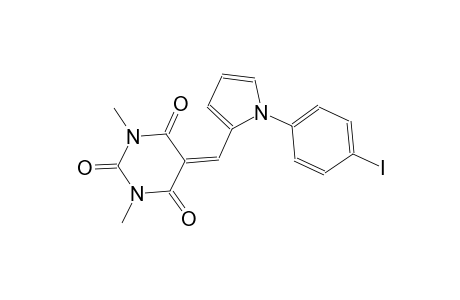 5-{[1-(4-iodophenyl)-1H-pyrrol-2-yl]methylene}-1,3-dimethyl-2,4,6(1H,3H,5H)-pyrimidinetrione