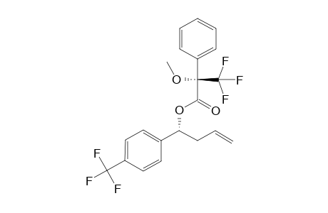 (R)-1-(4-TRIFLUOROMETHYLPHENYL)-3-BUTEN-1-[(R)-3,3,3-TRIFLUORO-2-METHOXY-2-PHENYLPROPANOIC-ACID]-ESTER