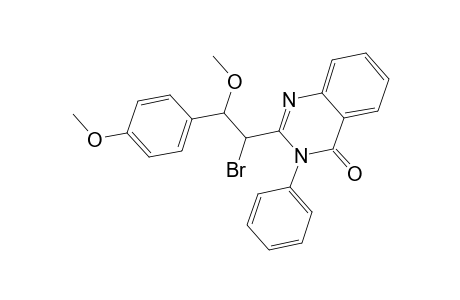 2-[1-Bromo-2-methoxy-2-(4-methoxyphenyl)ethyl]-3-phenyl-4(3H)-quinazolinone